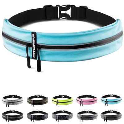   Running Belt for Men & Women - Secure Jogging Pouch for Phone, Keys & Essen...