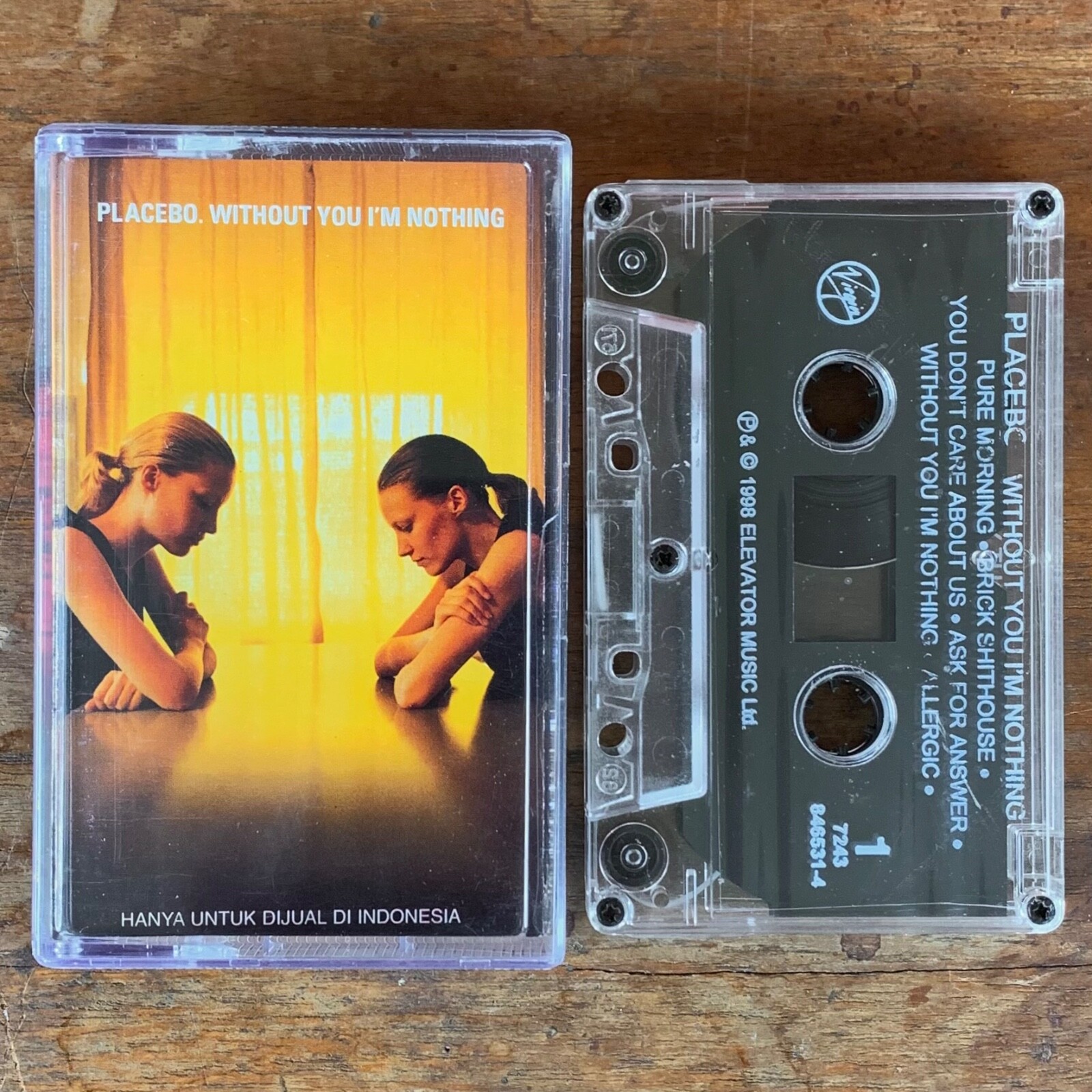 新品未開封　PLACEBO WITHOUT YOU I’M NOTHING 新品未開封 PLACEBO WITHOUT YOU I'M NOTHING Amazon.co.jp