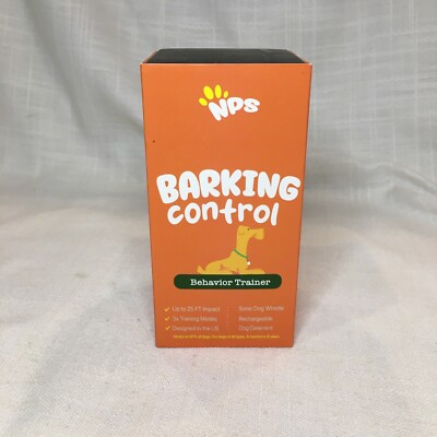 NPS Alpha Dog Barking Control Device Behavior Trainer Anti Bark Tool - Up to 25'
