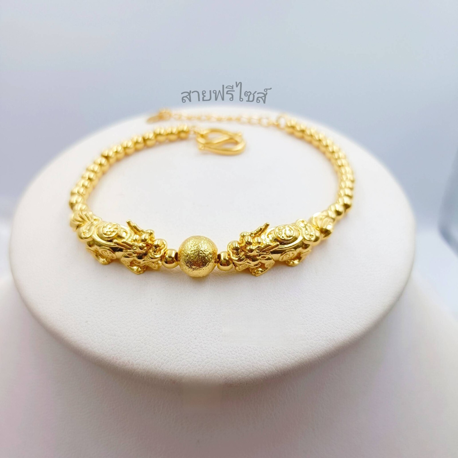 K24 GOLD PIYAO BRACELET(BIG PIYAO)