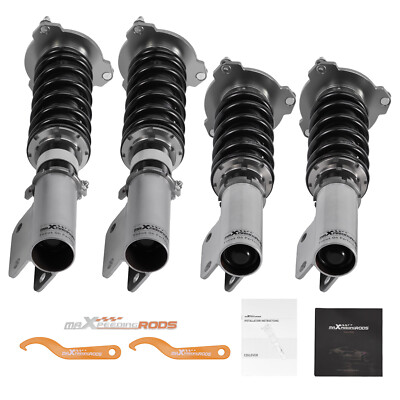 4 Pcs Complete Coil Shock Strut CoilOvers Kit for Chevy Impala 2000-2011