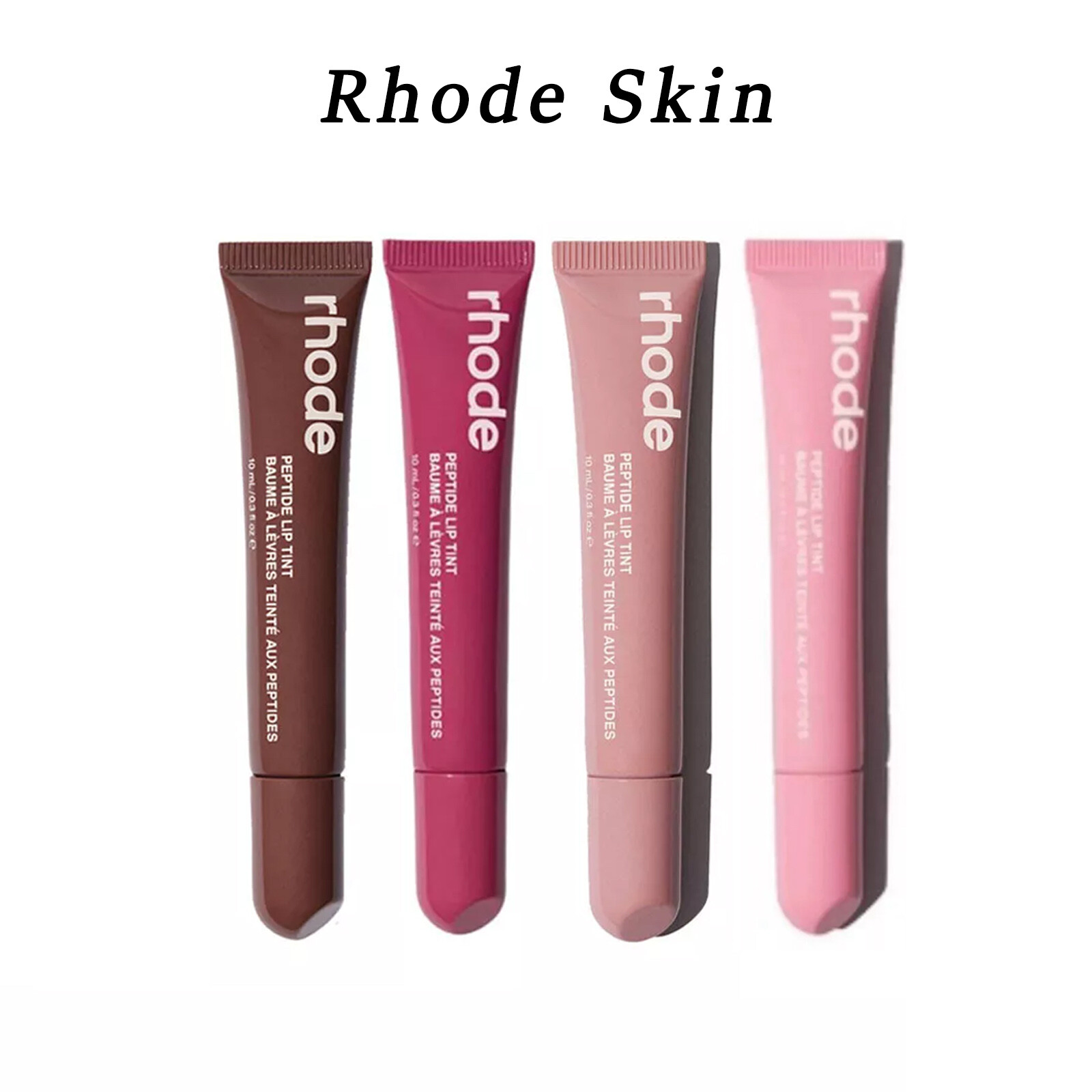 新品rhode lip peptide ジェリービーン Rhode Skin Jelly Bean Peptide Lip Tint 4PCS Jelly Lip Balm