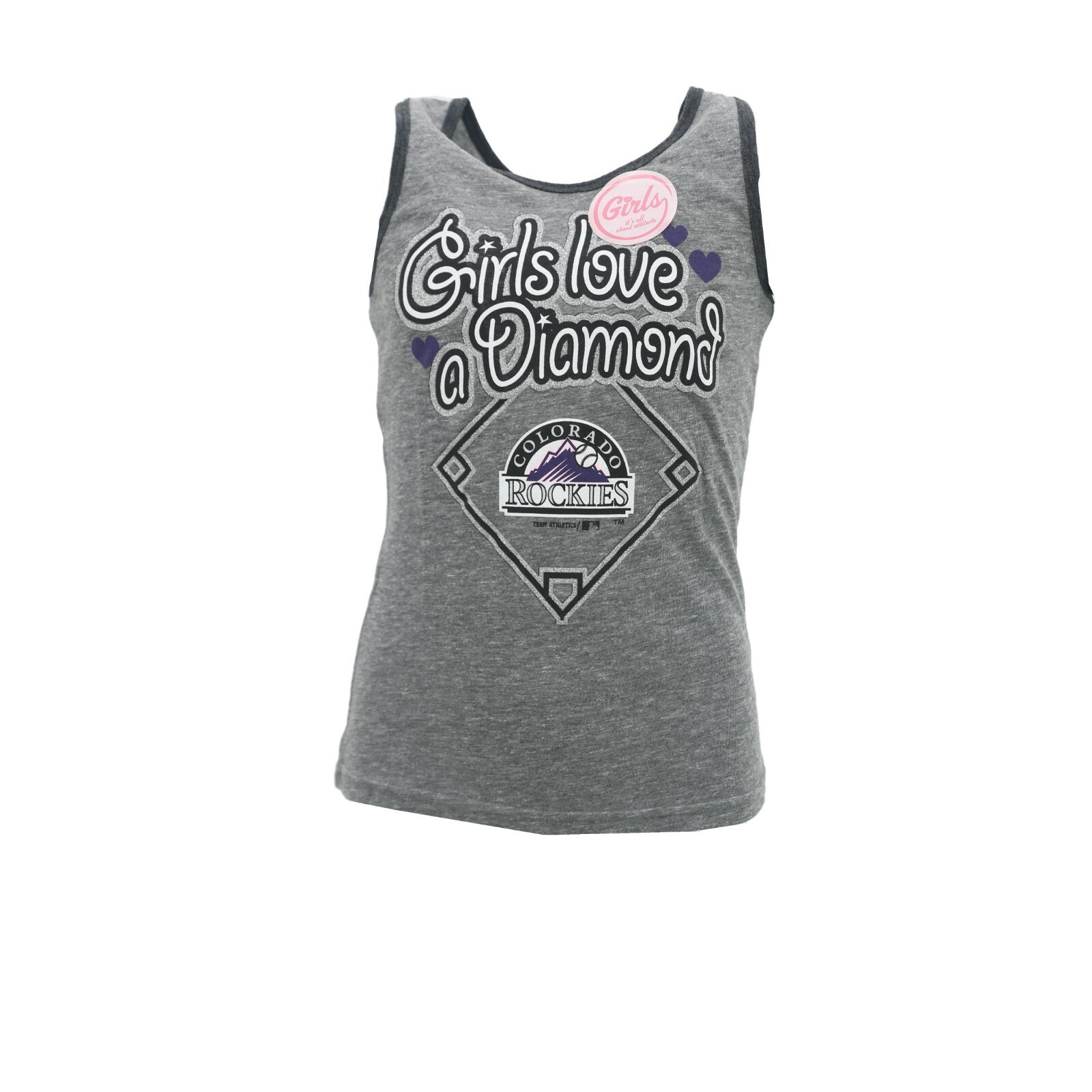 colorado rockies black sleeveless jersey