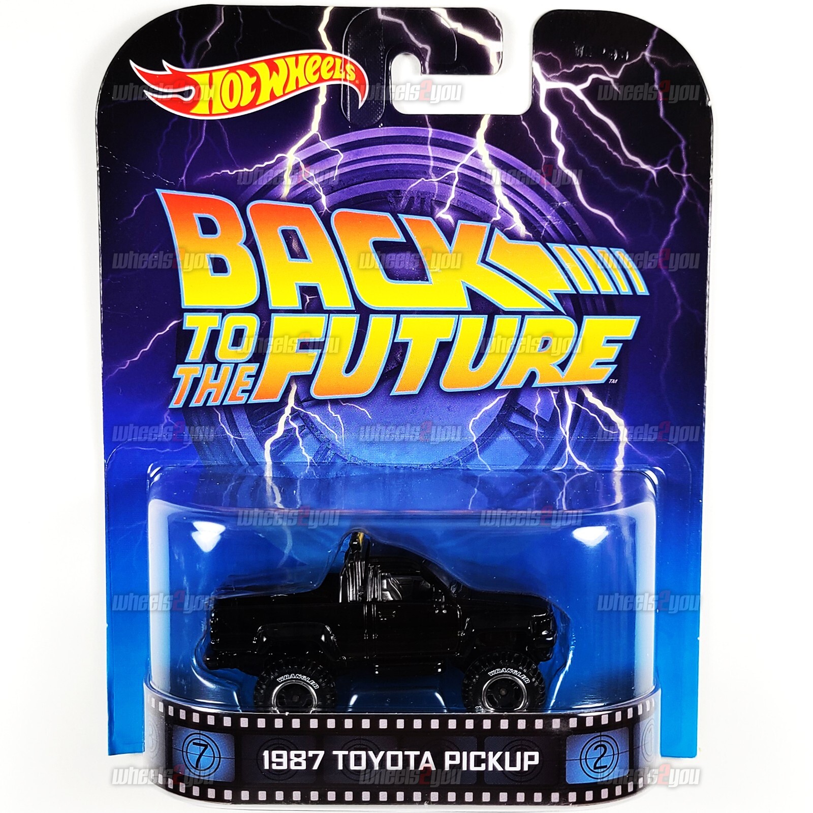 Hot Wheels 1987 TOYOTA PICKUP Back to the Future Retro