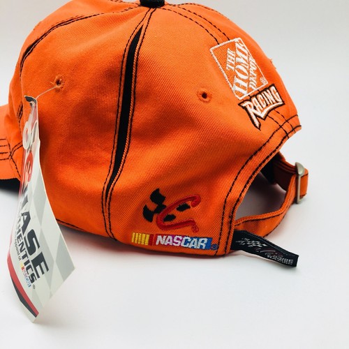 2002 Tony Stewart NASCAR Hat Winston Cup Champion The Home Depot Orange Racing