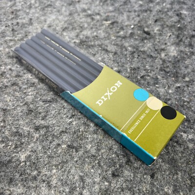 12 Dixon pencils  350 Best Blue unused original plastic box VTG New