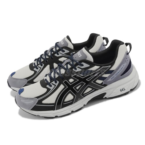

Asics GEL-Venture 6 Glacier Grey Black White Мужчины Унисекс Бег 1201A553-021, Серый, Gel-venture 6