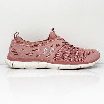 

Skechers Womens Gratis 23360 Pink Повседневная обувь Кроссовки Размер 8.5, Розовый, Gratis