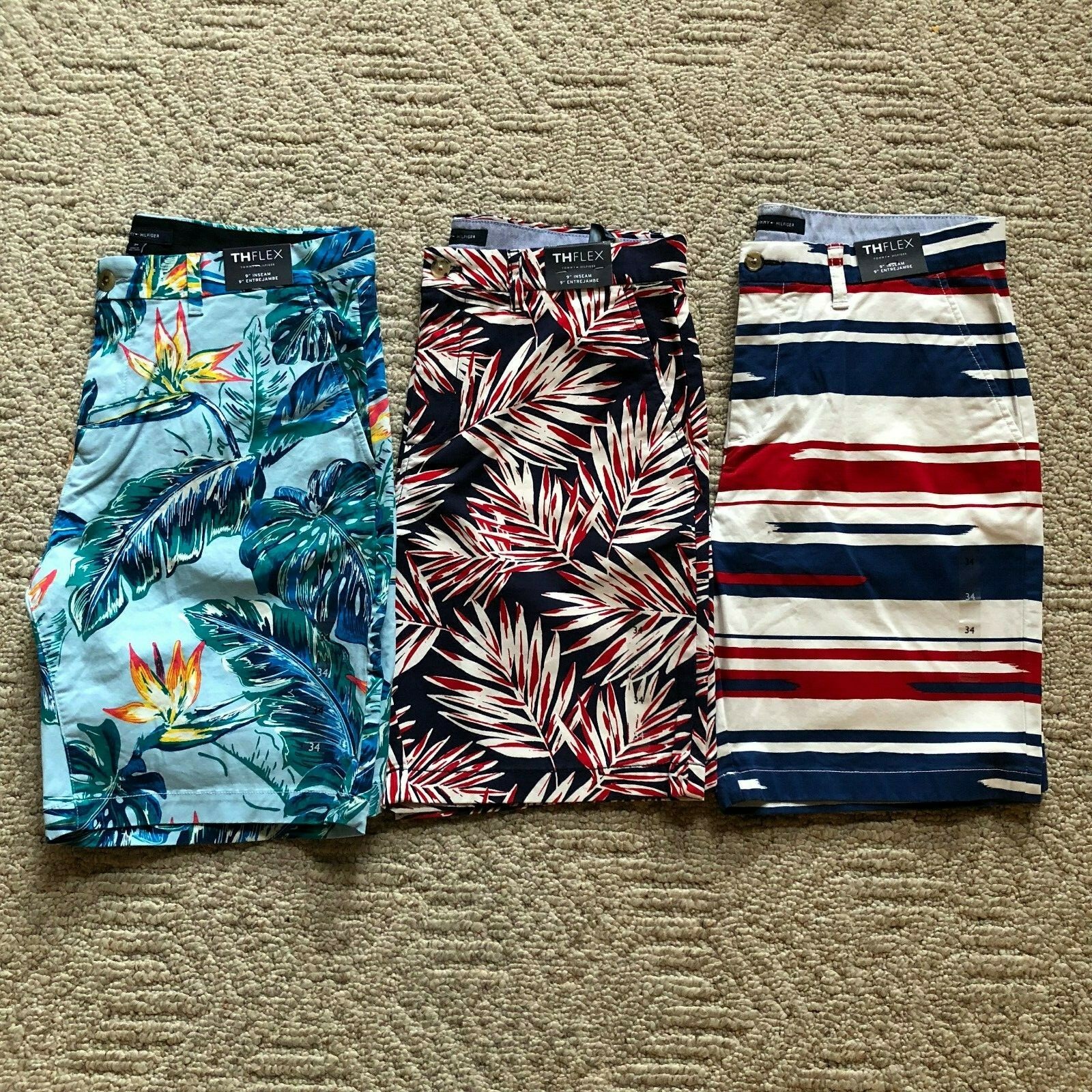 tommy hilfiger floral shorts