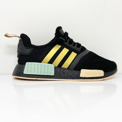 

Adidas Womens NMD R1 FY3565 Черные кроссовки для бега Размер 6, Черный, NMD R1