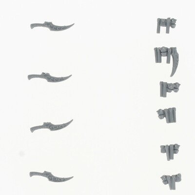 Warhammer 40000 Drukhari Flails Retail Rabiot Bitz Sprue
