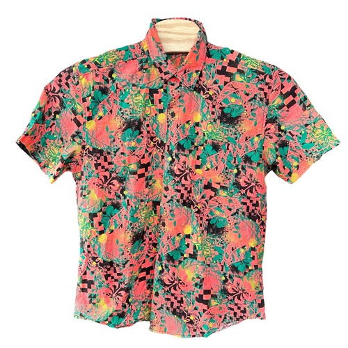 Zumba - Zumba ズンバ 2001 Button Up ボタンアップ シャツ XS Zumba - Zumba ズンバ 2001 Button Up ボタンアップ シャツ XS