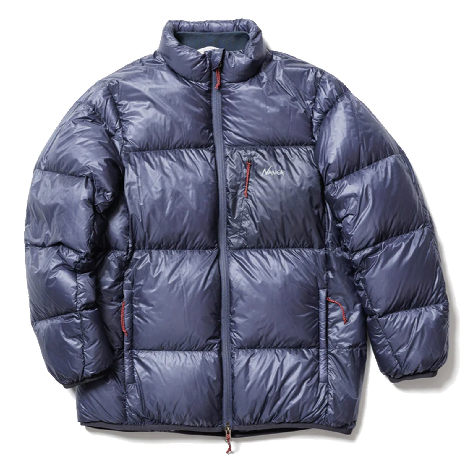 NANGA Portable MOUNTAIN LODGE Goose DOWN JACKET ASH BLUE