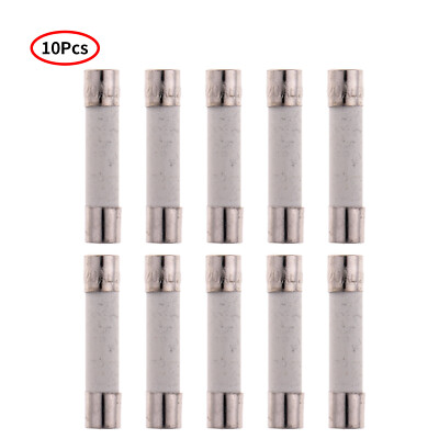 20Pcs 20 Amp Microwave Ceramic Tube Slow,Blow Fuses 250V Universal Compatible