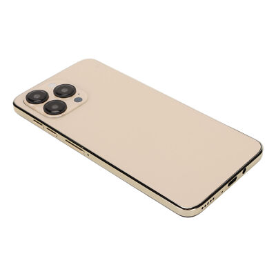 (Gold)I13pro Phone 1440x3040P 6GB 128GB 7000mAh Cell Phone Unlocked For Daily
