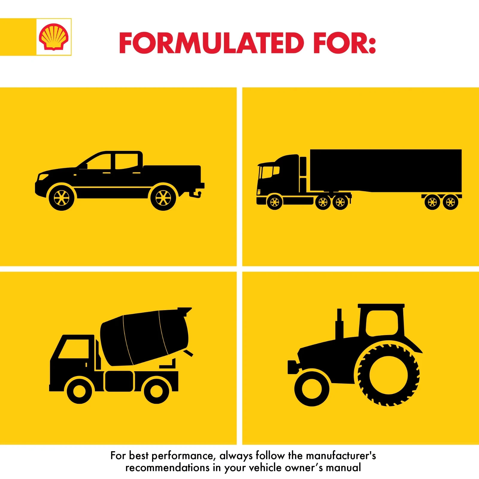 2 PACK Shell Rotella T6 Full Synthetic 10W-30 Diesel Engine Oil, 1 Gallon