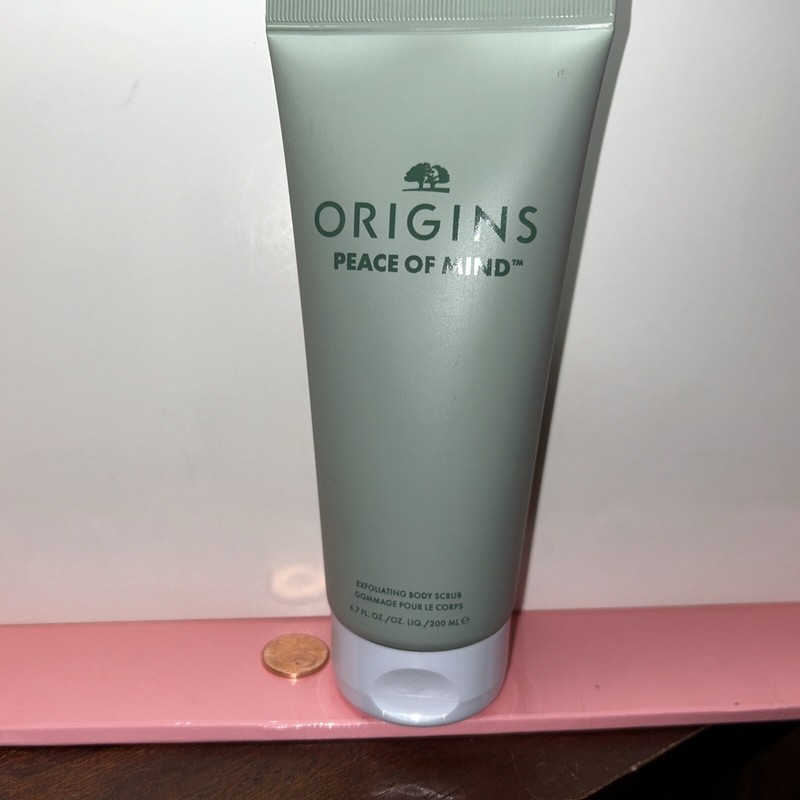ORIGINS Peace Of Mind Exfoliating Body Scrub 6.7oz NWOB