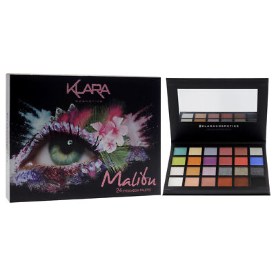 24 Eyeshadow Palette - Malibu by Klara for Women - 1.68 oz Eye Shadow