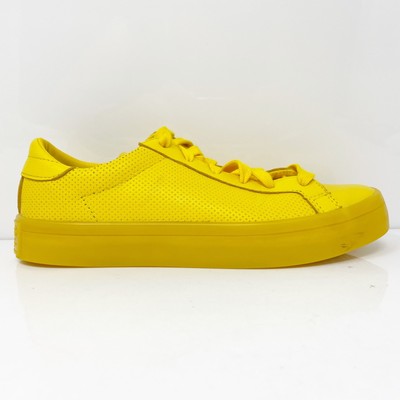 

Adidas Mens Courtvantage Adicolor S80254 Желтая повседневная обувь Кроссовки Размер 4.5, Желтый, Courtvantage Adicolor