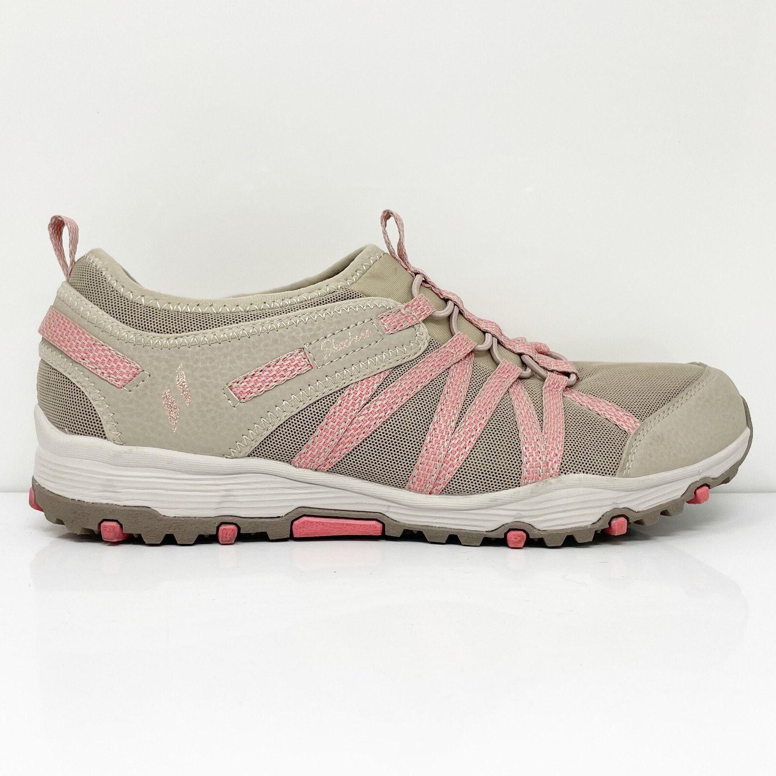 

Skechers Womens Seager 158049S Бежевая повседневная обувь Кроссовки Размер 8, Бежевый, Seager