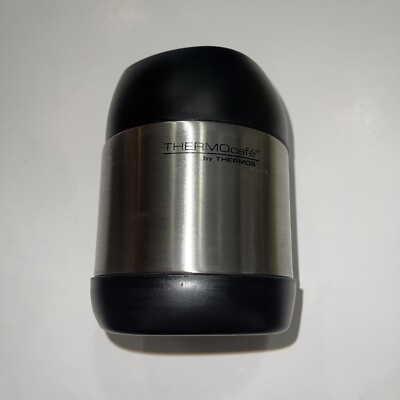Thermos 12 oz ThermoCafe Stainless Steel Insulated Vacuum Food Jar NEW E11