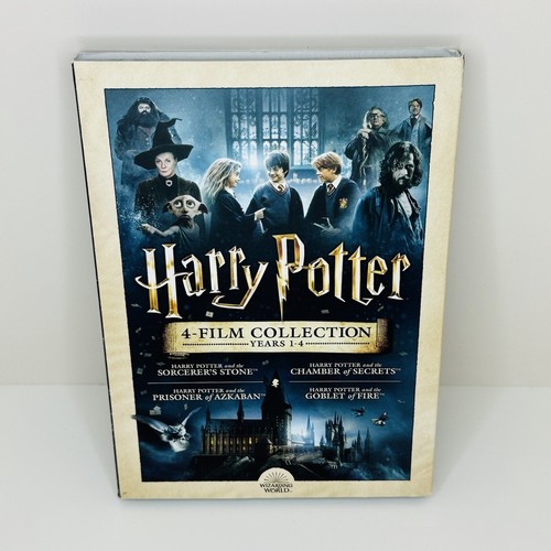 HARRY POTTER, 4 - FILM COLLECTION, YEARS 1-4, DVD W/ SLIPCOVER, NEW | eBay HARRY POTTER, 4 - FILM COLLECTION, YEARS 1-4, DVD W/ SLIPCOVER, NEW | eBay