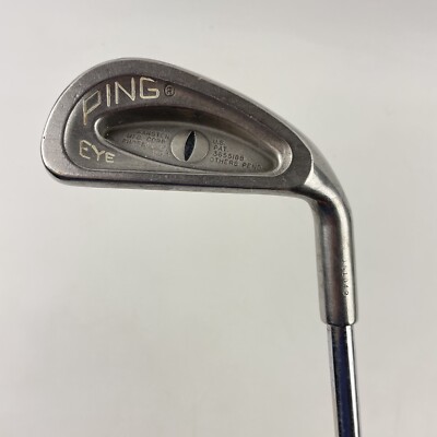 Ping Eye Black Dot Karsten Cat Eye 6 Iron RH Steel Shaft 38.5 