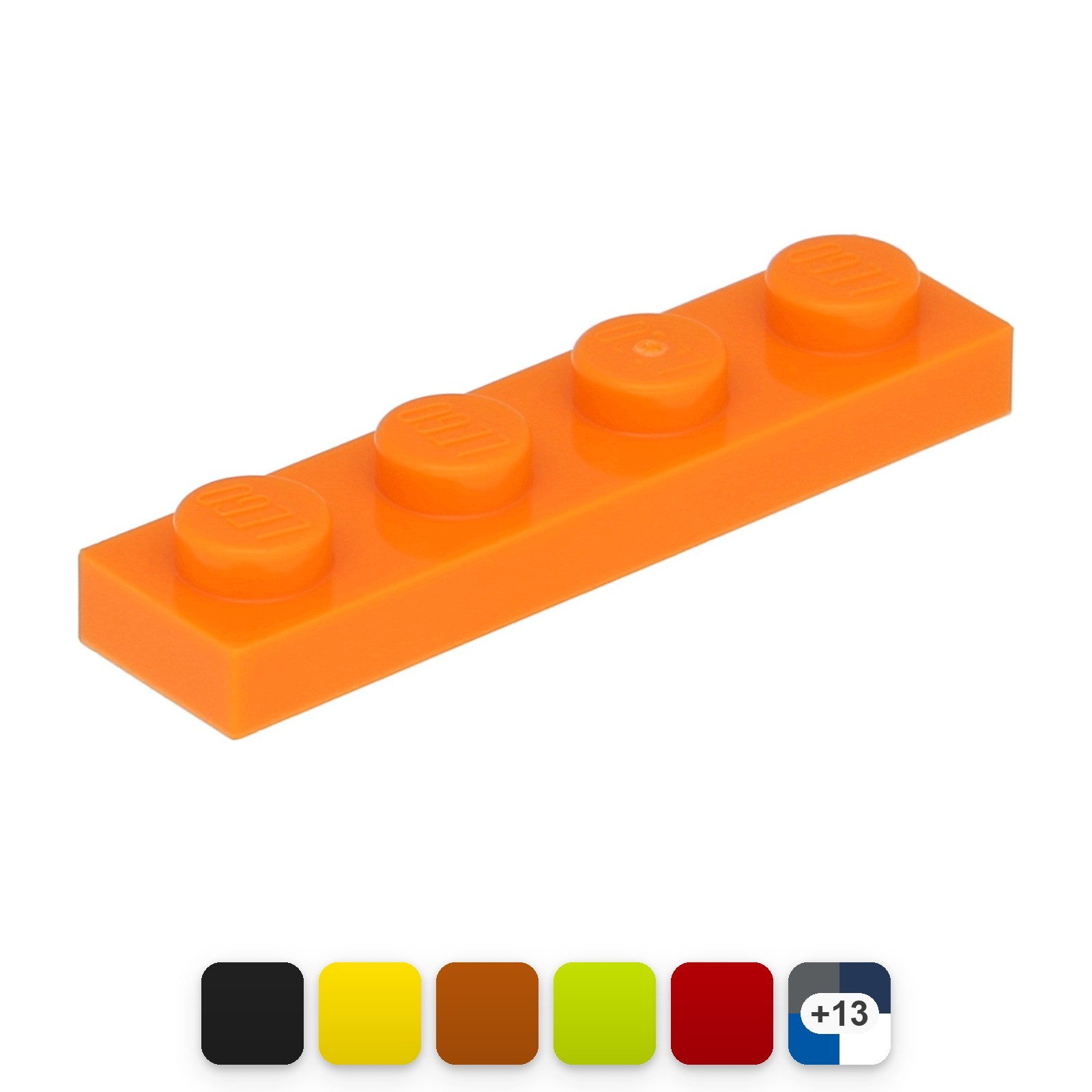 30x LEGO Plate 1 x 4 (30er Pack) (3710) – Farbe wählbar…
