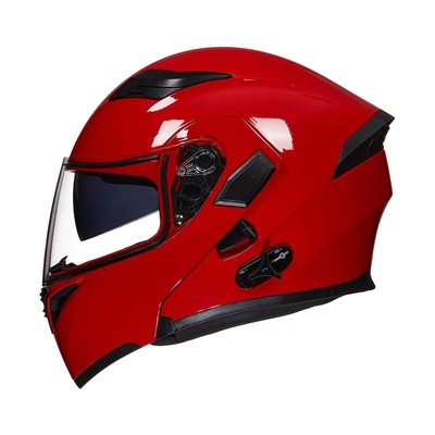ILM Bluetooth Motorcycle Helmet Modular Flip up Full Face Dual Visor Mp3 Inte...