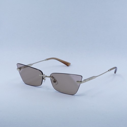 Pre-owned Jimmy Choo Jc4012 300613 Pale Gold/brown Gradient 60-15-140 Sunglasses