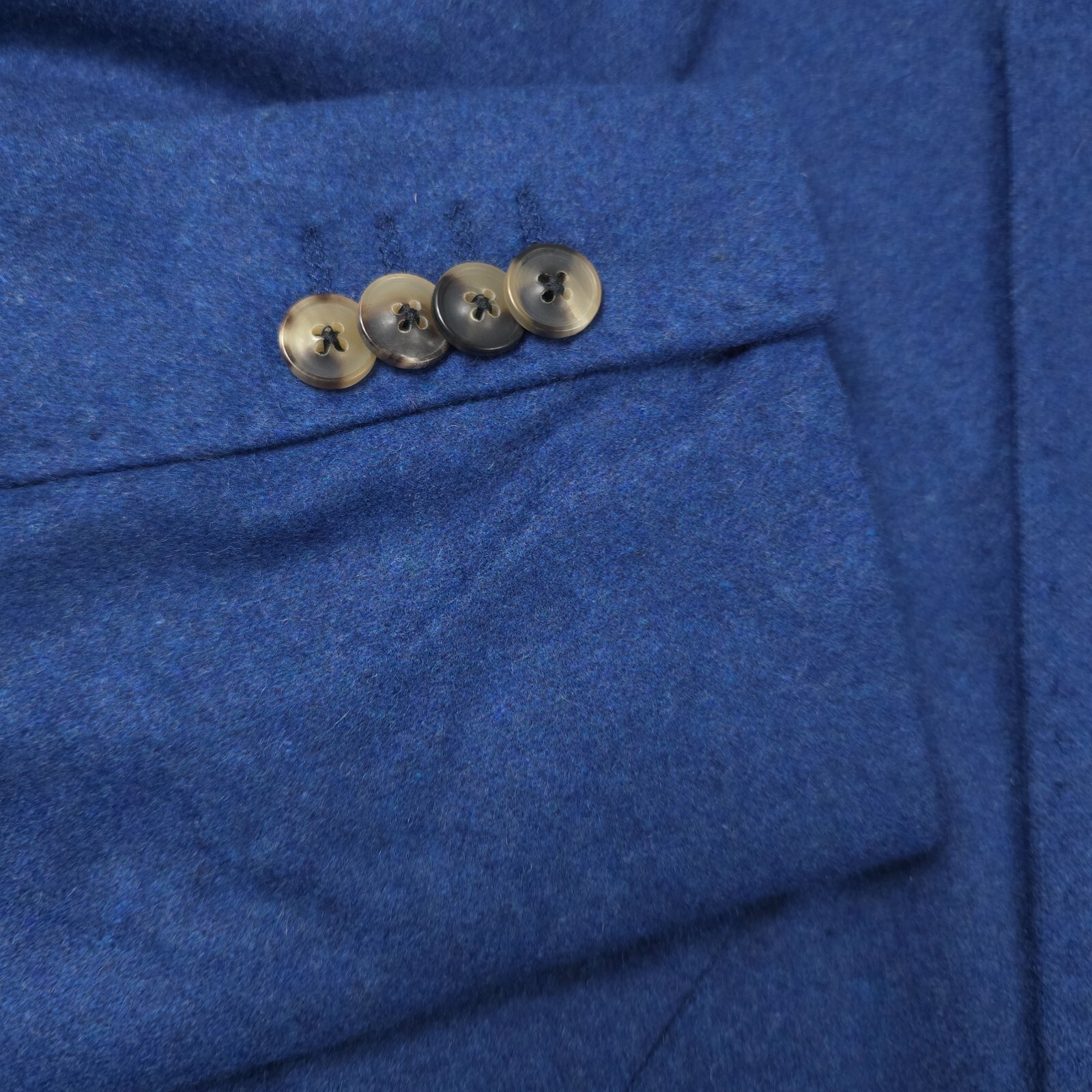 Pre-owned Windsor $1395  Giro J52 Unlined Blue Cashmere Blazer Jacket Mens 42 (eur 52)