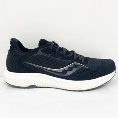 Saucony Womens Freedom 4 S10617-45 Черные кроссовки для бега Размер 9, Черный, Freedom 4