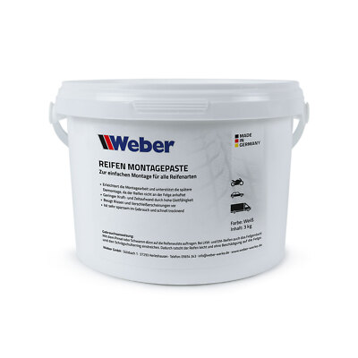 Reifenmontagepaste 3 kg Reifenmontier Wax Reifenmontierpaste Montagepaste MV