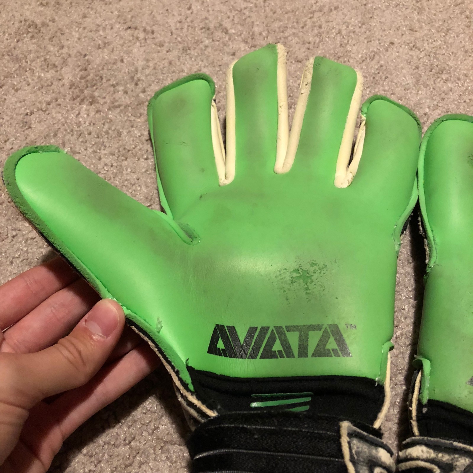 Aviata Stretta Series Digi Camo Soccer Goalkeeper Goalie Gloves Size 10