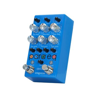 Empress Effects ParaEq MKII Pedal (MKII Deluxe) Blue