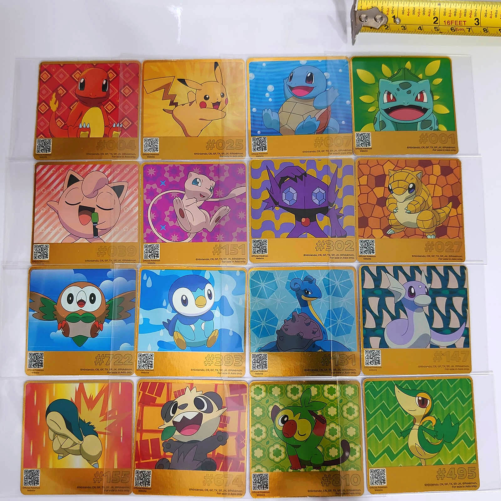 Oreo Pokemon Special Limit Edition 2024 Asia Photocard 16 Oreo Pokemon Special Limit Edition 2024 Asia Photocard 16