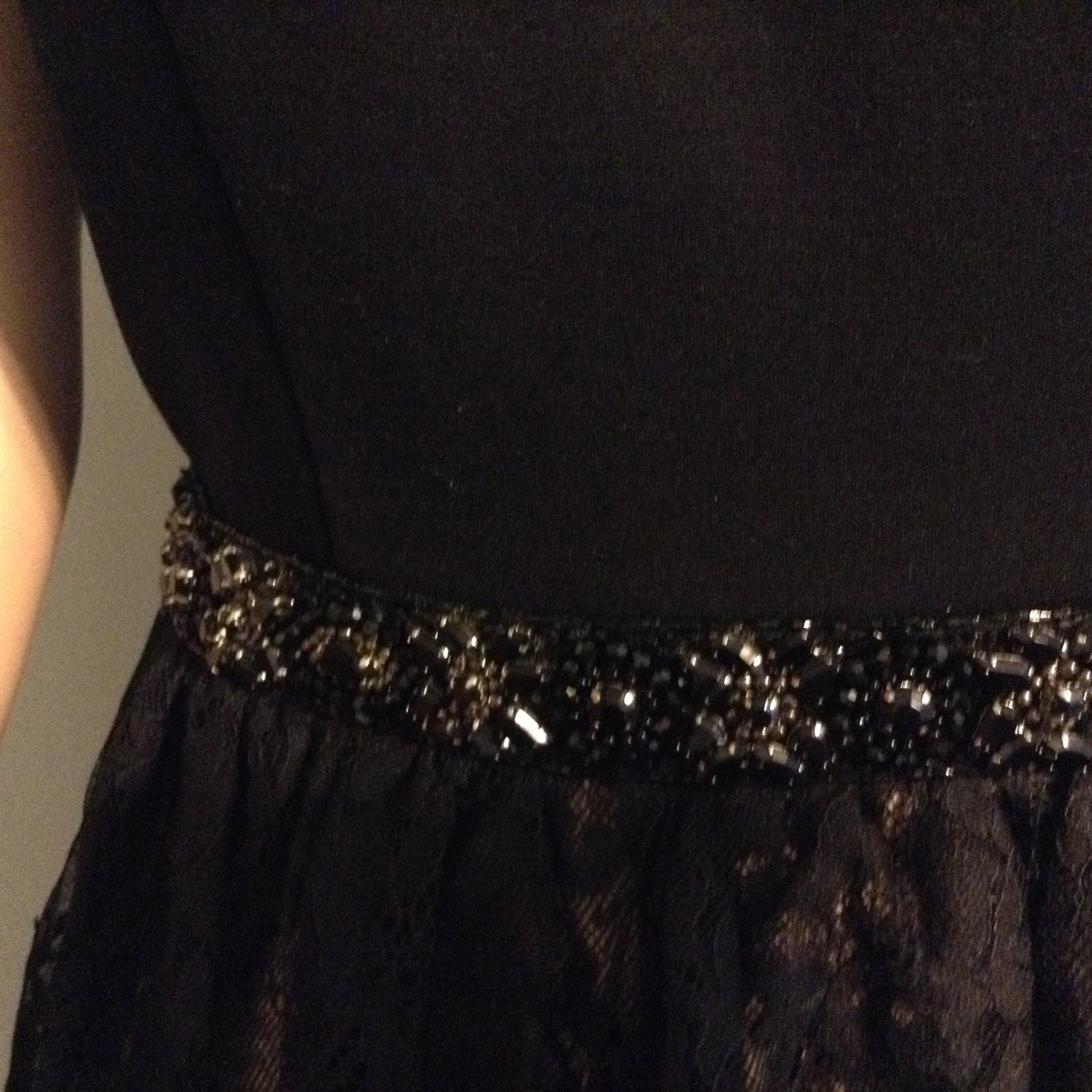 Sherri Hill Prom Dress Short Black Lace Size 4