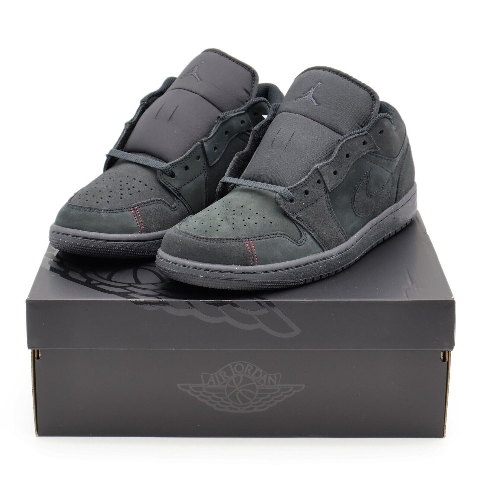 FD8635-001 Nike Air Jordan 1 Low SE Craft Dark Smoke Grey FD8635-001 Nike Air Jordan 1 Low SE Craft Dark Smoke Grey