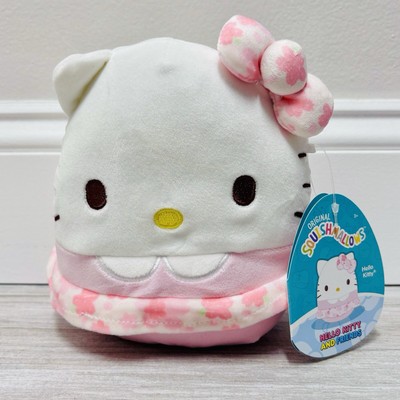 SQUISHMALLOW 6.5'' Sanrio Hello Kitty Sakura Spring PLUSH NEW