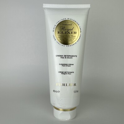 SEALED DEAL Perlier Royal Elixir Cleansing Cream Face & Eyes 13.5 Oz 400 ml