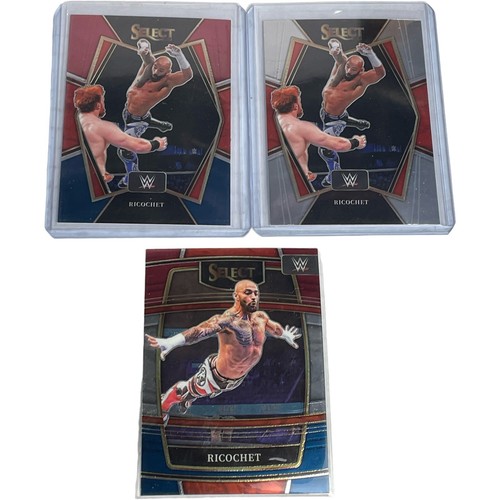 2022 Panini WWE Select Ricochet Parallel Wrestling Card Lot Premier Concourse