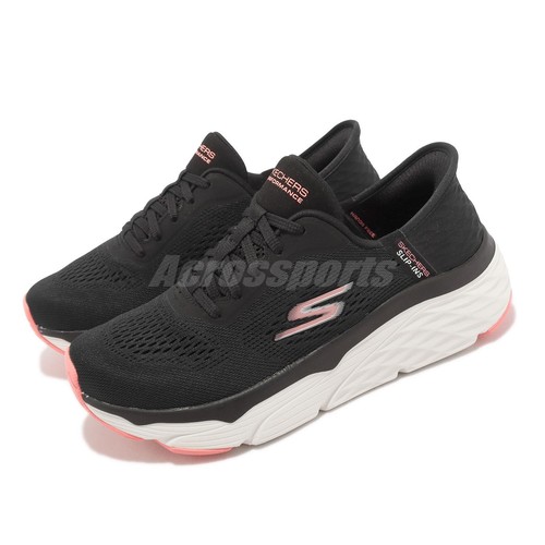 

Женские кроссовки Skechers Max Cushioning Elite Slip-Ins Black White для бега 128572-BKCL, Черный, Max Cushioning Elite Slip-ins