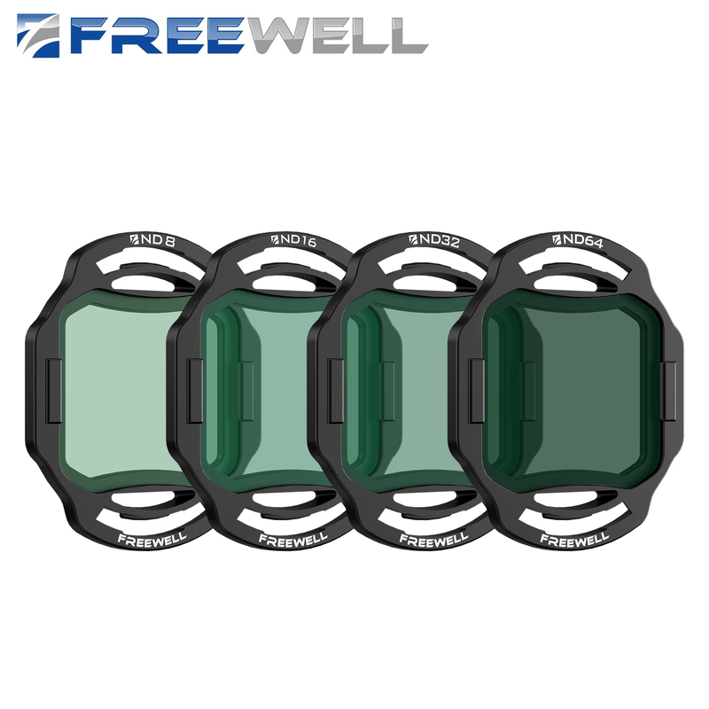 ND Filters Kit 4 Pack ND8 ND16 ND32 ND64 Drone Filter for DJI O4 Air Unit Pro Dr