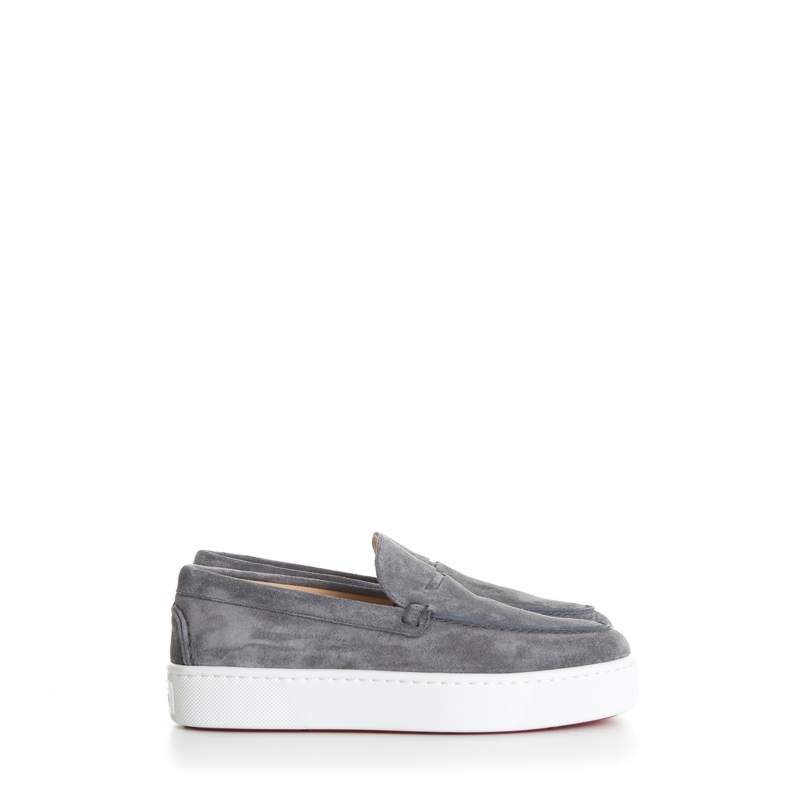 CHRISTIAN LOUBOUTIN 945$ Paqueboat Boat shoes - Smoke Grey