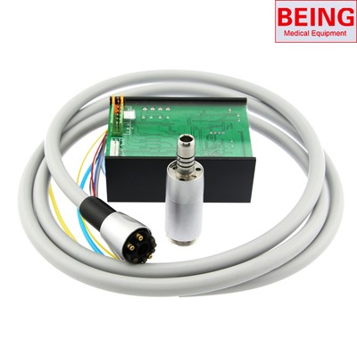 BEING Dental Electric Motor Built-in Brushless LED Light Handpiece Rose 4000