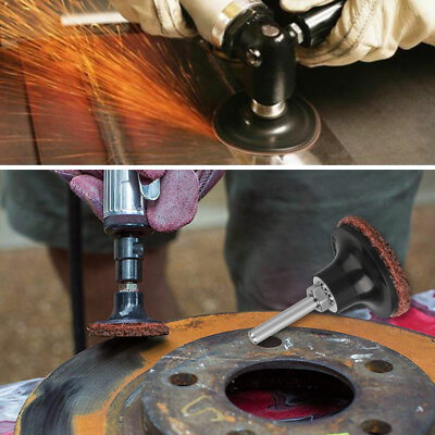 50x 2" Surface Sanding Disc Medium Grit Die Grinder Roll Lock Disc Abrasive Pads