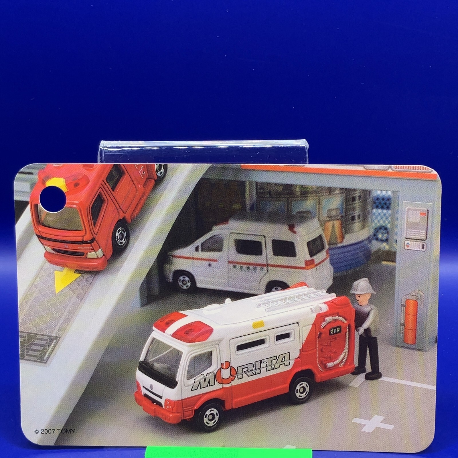 TOMY Tomica Vehicle Card 4.25 x 2.75 Inch Made in Japan 2007
