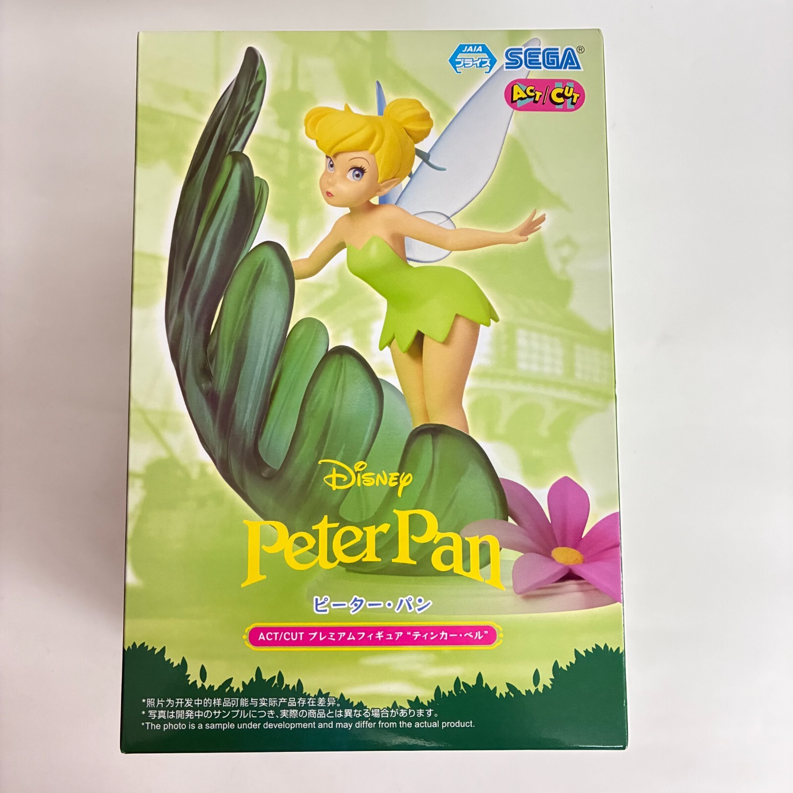 Disney ACT/CUT Premium Figure Peter Pan Tinker Bell Sega