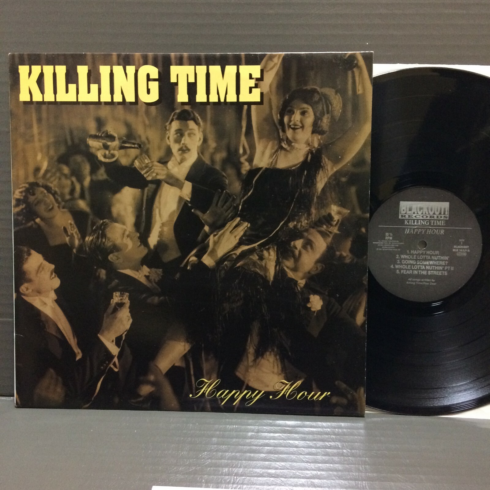 KILLING TIME LP nyhc レコード
