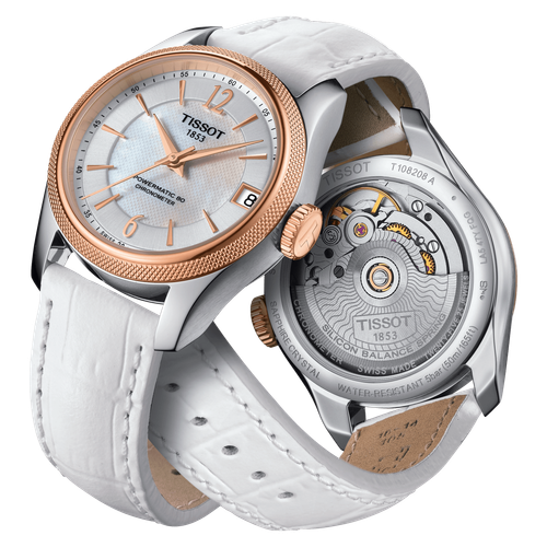 TISSOT TISSOT WHITE WOMENS ANALOGUE WATCH BALLADE T1082082611700